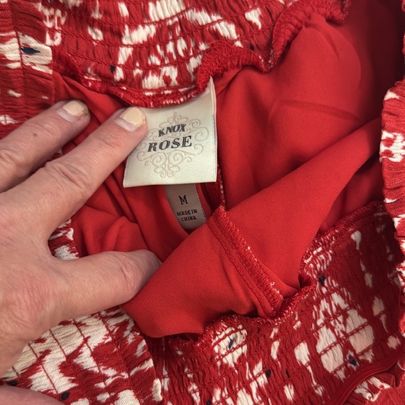 Knox Rose Batik Patterned Shorts - Picture 2 of 6